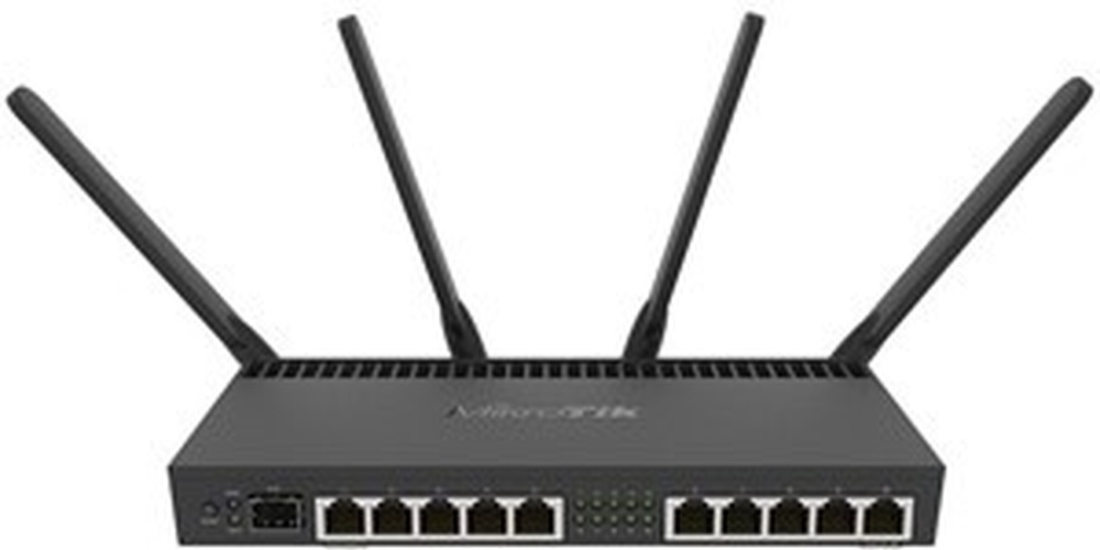 Mikrotik MikroTik RB4011iGS+5HacQ2HnD-IN Dual-Band Gigabit Router met 10G SFP+