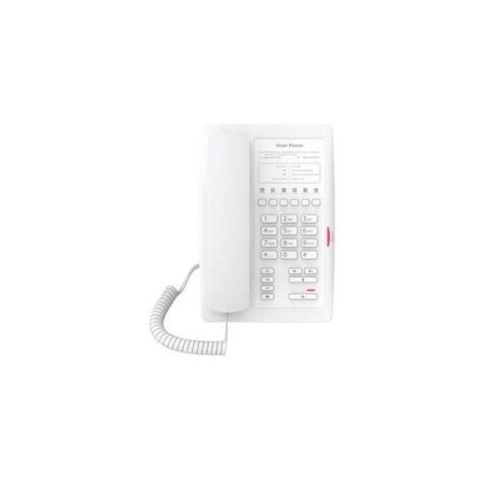 Fanvil Fanvil H3 Hotel SIP-Telefoon Wit | VoIP met PoE en Sneltoetsen