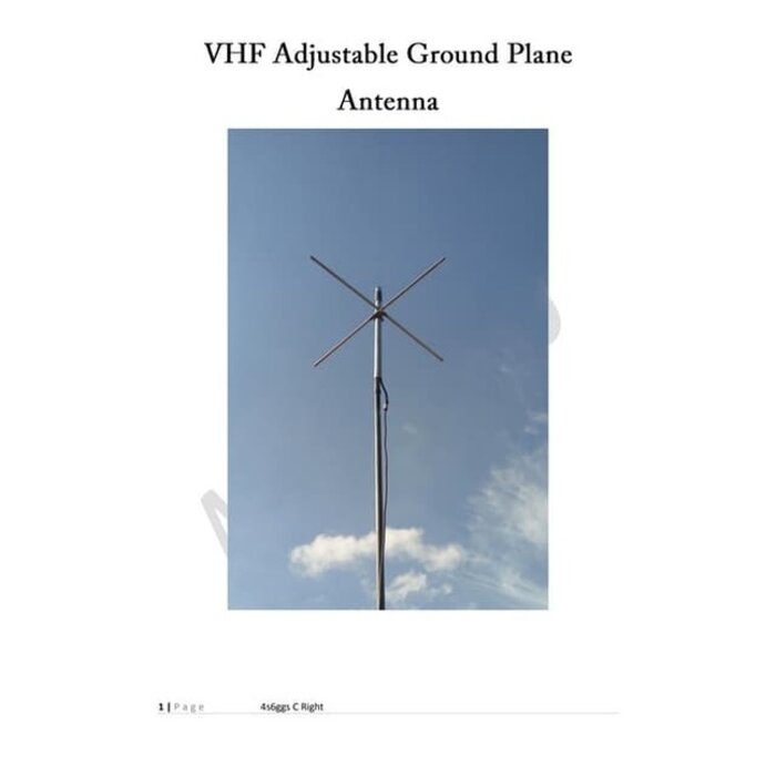 Ascom Ascom CW492-ND Ground Plane Antenne