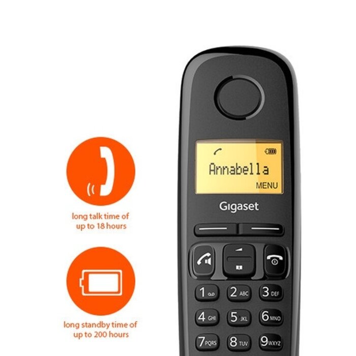 Gigaset Gigaset A270H Originele Bureaulader - Zwart (S30852-S2481-R101)