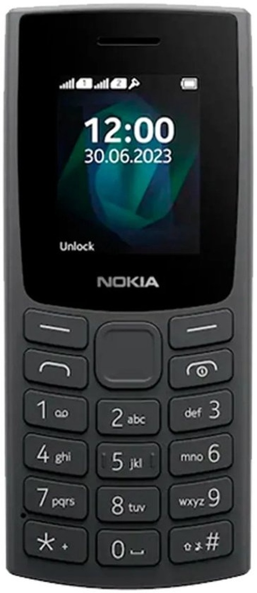 Nokia Nokia 105 4G (2024) Zwart - Mobiele Telefoon met VoLTE