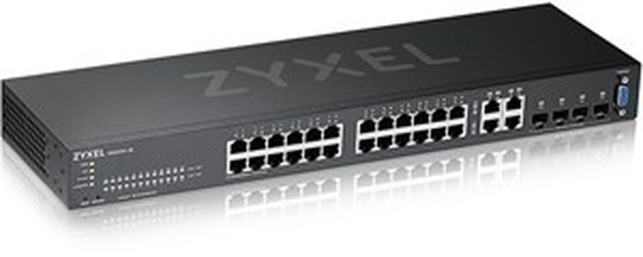 Zyxel Zyxel GS2220-28-Poorts Gigabit L2 Managed Switch (Fanless)