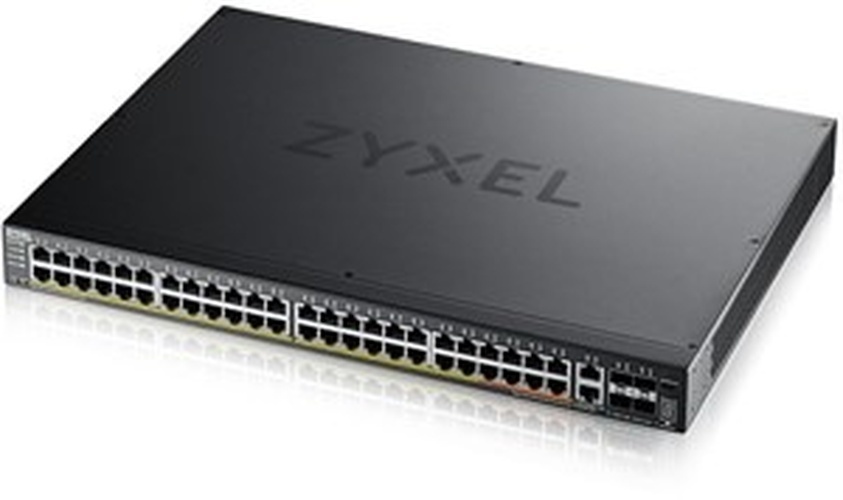 Zyxel Zyxel XGS2220-54HP 54-Poorts Layer 3 PoE+ Switch met 10G Uplinks