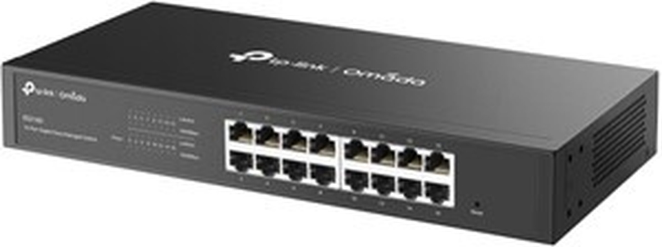 TP-Link TP-Link Omada ES216G 16-Poorts Easy Managed Gigabit Switch - Plug & Play - Fanless - Rackmount