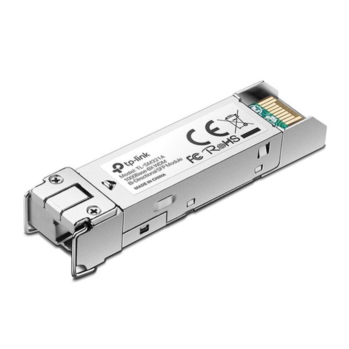 TP-Link TP-Link SM321A Bi-Directionele Gigabit SFP Transceiver (Single-Mode, LC, 10km)