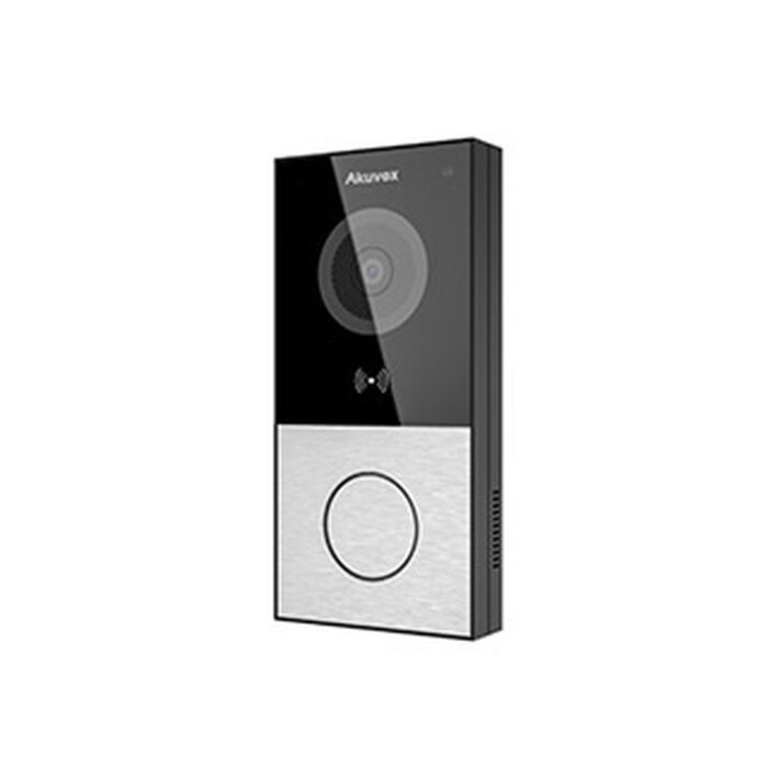 Akuvox Akuvox E12S V2.0 Zwart Opbouw SIP Video Intercom met 1080p Camera, PoE en App Beheer