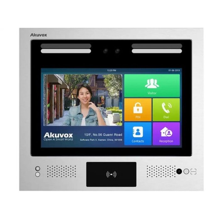 Akuvox Akuvox X916S Android SIP Video Intercom met 13" Touchscreen, Gezichtsherkenning en Toegangscontrole