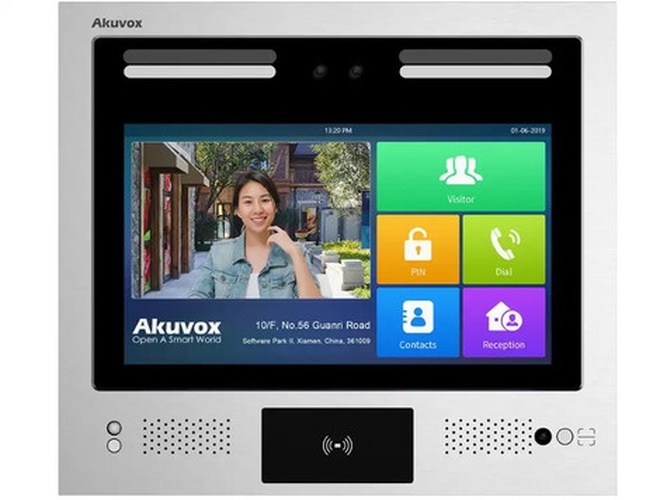 Akuvox Akuvox X916S Android SIP Video Intercom met 13" Touchscreen, Gezichtsherkenning en Toegangscontrole
