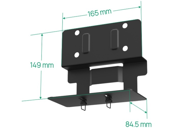 Yealink Yealink Montagebeugel MD-AVBracket-S voor A40 en S40 op MD65/MD75