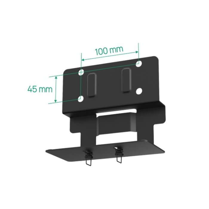 Yealink Yealink MD-AVBracket-S Montagebeugel voor A40 en S40 op MD65/MD75 - Zwart