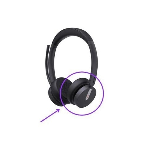 Yealink Yealink Vervangend Foam Oorkussen voor UH34 en YHS34 Headset - Zwart (1 Stuk)