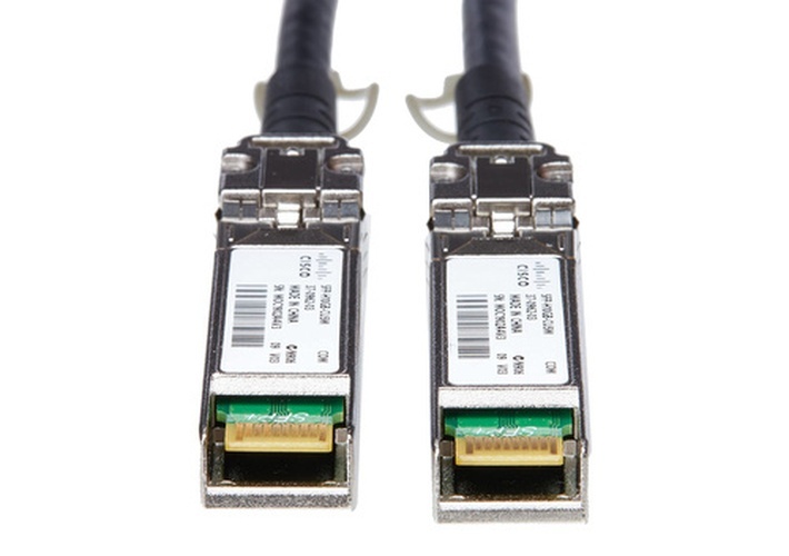 Cisco Cisco SFP-H10GB-CU5M SFP+ Direct Attach Koperkabel (DAC) 10GBASE-CU 10 Gbps - Passief - 5 meter