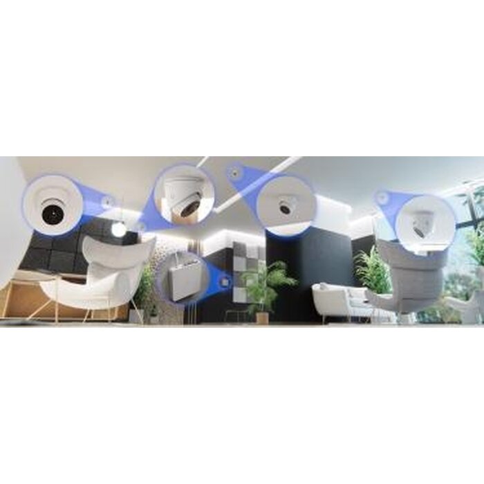 Ubiquiti Ubiquiti UniFi Protect NVR Instant Kit (incl. 4x G5 Turret Ultra & 1TB HDD)