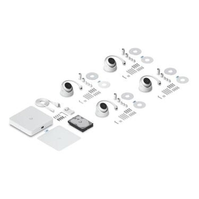 Ubiquiti Ubiquiti UniFi Protect NVR Instant Kit (incl. 4x G5 Turret Ultra & 1TB HDD)