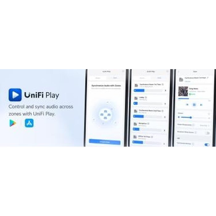 Ubiquiti Ubiquiti UniFi PoE Audio Port - Zwart