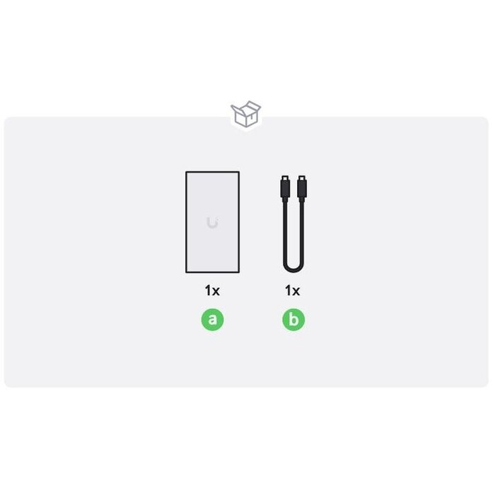 Ubiquiti Ubiquiti UniFi 10G Ethernet Adapter - USB-C naar RJ45