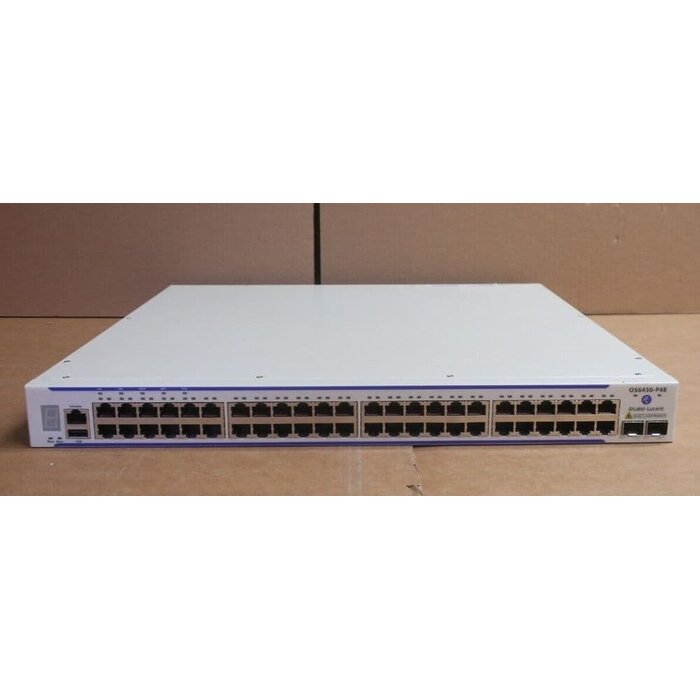 Alcatel-Lucent Alcatel-Lucent OS6360-P48X-EU 48-Poorts Gigabit PoE Switch met 10G Uplink