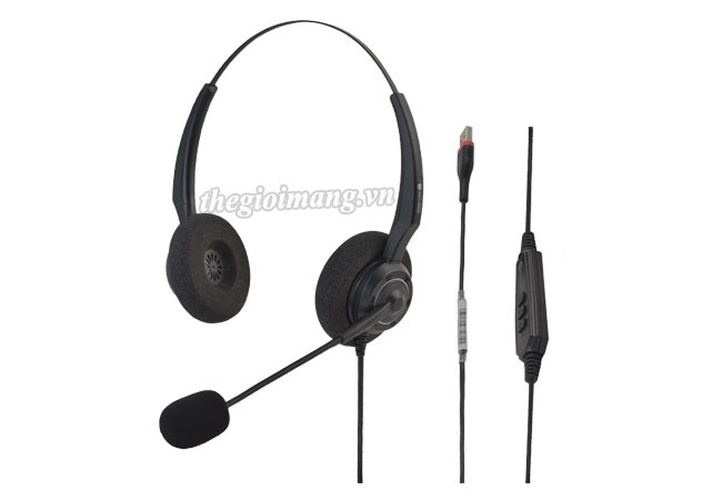 Alcatel-Lucent Alcatel-Lucent Enterprise AH 22 U Premium Bedrade USB Headset, foto 5 van 6