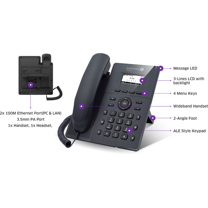 Alcatel-Lucent Alcatel-Lucent H2P DESKPHONE