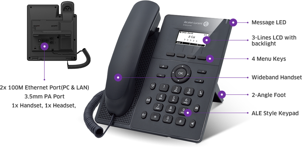 Alcatel-Lucent Alcatel-Lucent H2P DESKPHONE