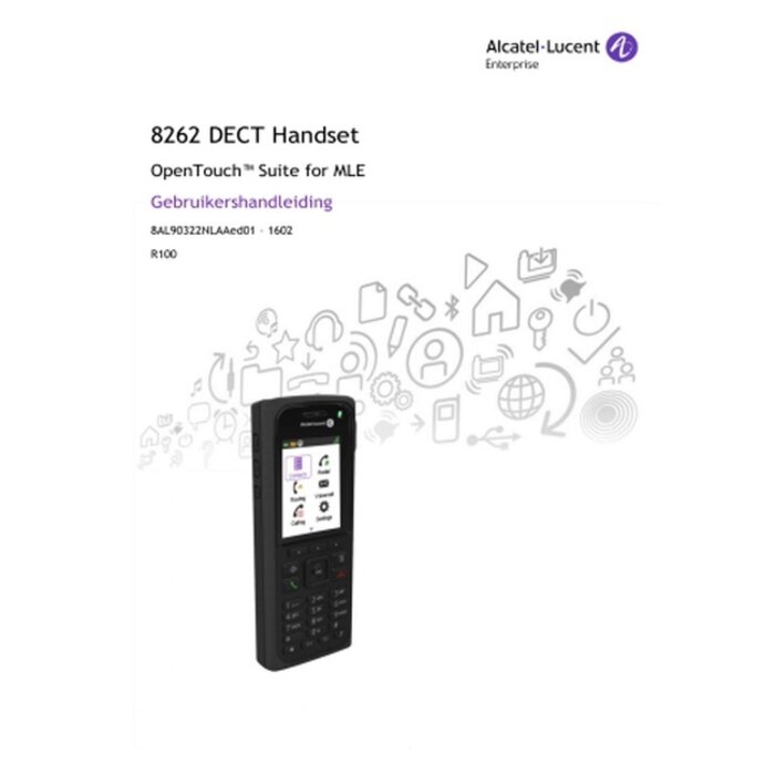 Alcatel-Lucent Alcatel-Lucent 8262 DECT Handset Accessories kit contains Belt cl