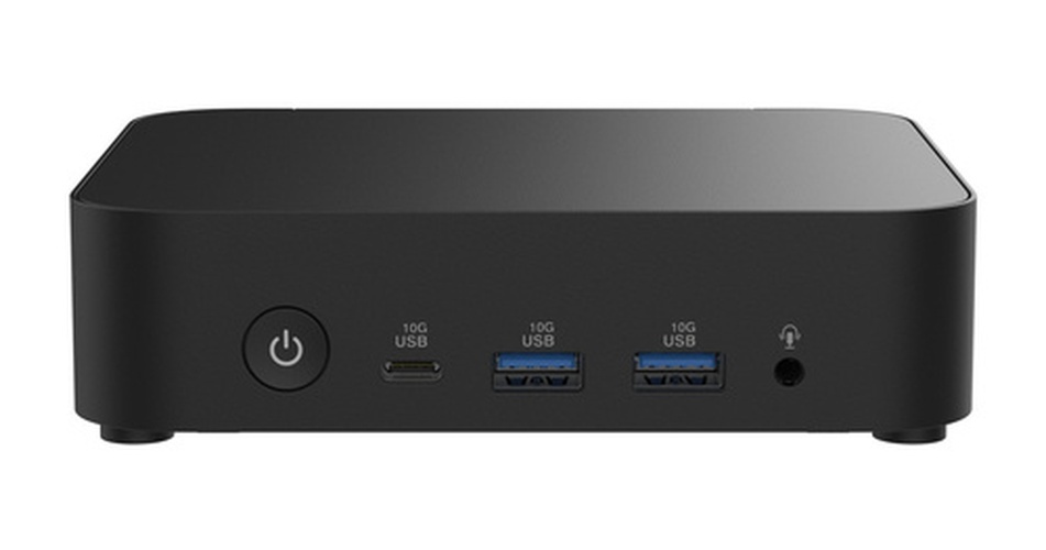 Asus ASUS NUC 14 Essential RNUC14MNK9700002 - N97 - Barebone - Black
