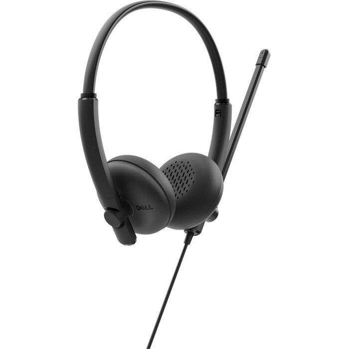 Dell Dell WH125 Bedrade Headset - USB-A - On-Ear met Microfoon - Zwart