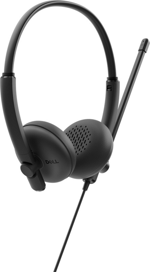 Dell Dell WH125 Bedrade Headset - USB-A - On-Ear met Microfoon - Zwart