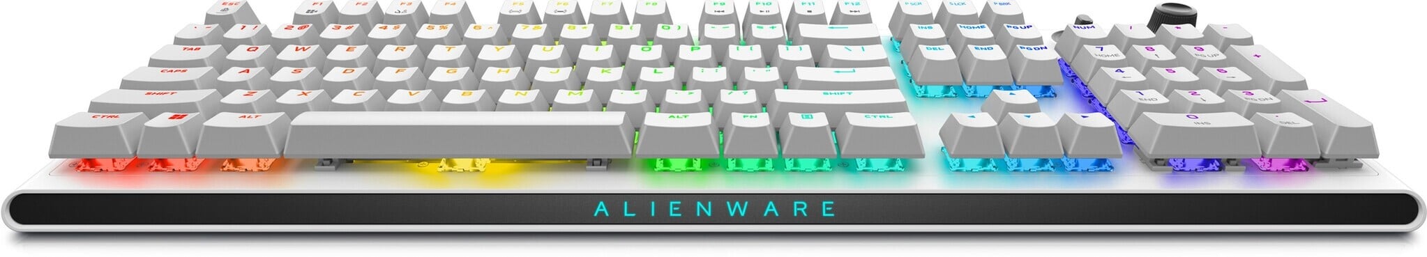 Dell Alienware AW920K Tri-Mode Wireless Gaming Toetsenbord - Cherry MX Red - Lunar Light