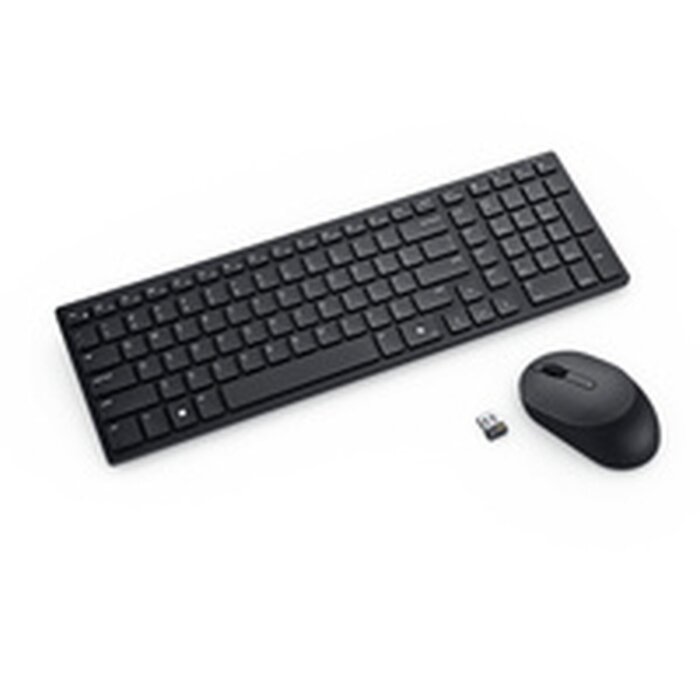 Dell Dell KM555 Draadloze Toetsenbord en Muis Combo - US Int (QWERTY) Zwart