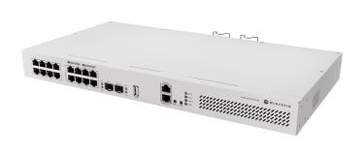 Mikrotik MikroTik CRS418-8P-8G-2S+RM 16-Poorts PoE Switch met 2x 10G SFP+