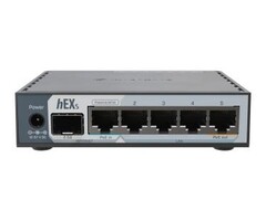 Mikrotik MikroTik hEX S (E60iUGS) 5-Poorts Gigabit Router met SFP