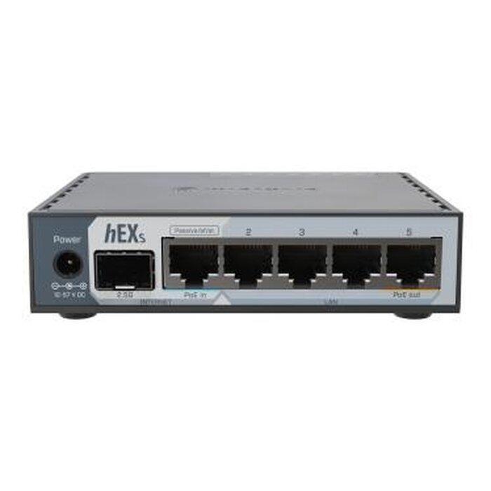 Mikrotik MikroTik hEX S (E60iUGS) 5-Poorts Gigabit Router met SFP
