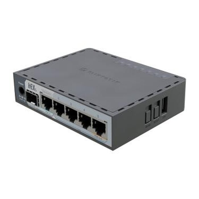 Mikrotik MikroTik hEX S (E60iUGS) 5-Poorts Gigabit Router met SFP