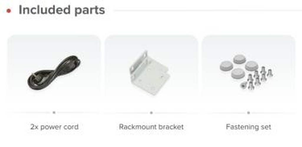 Mikrotik MikroTik CRS418-8P-8G-2S+RM 16-Poorts PoE Switch met 2x 10G SFP+