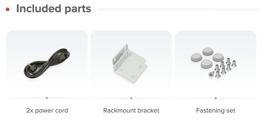 Mikrotik MikroTik CRS418-8P-8G-2S+RM 16-Poorts PoE Switch met 2x 10G SFP+