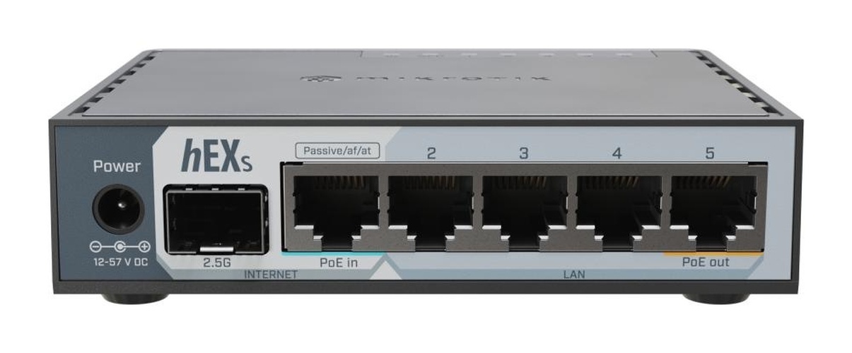 Mikrotik MikroTik hEX S (E60iUGS) 5-Poorts Gigabit Router met SFP