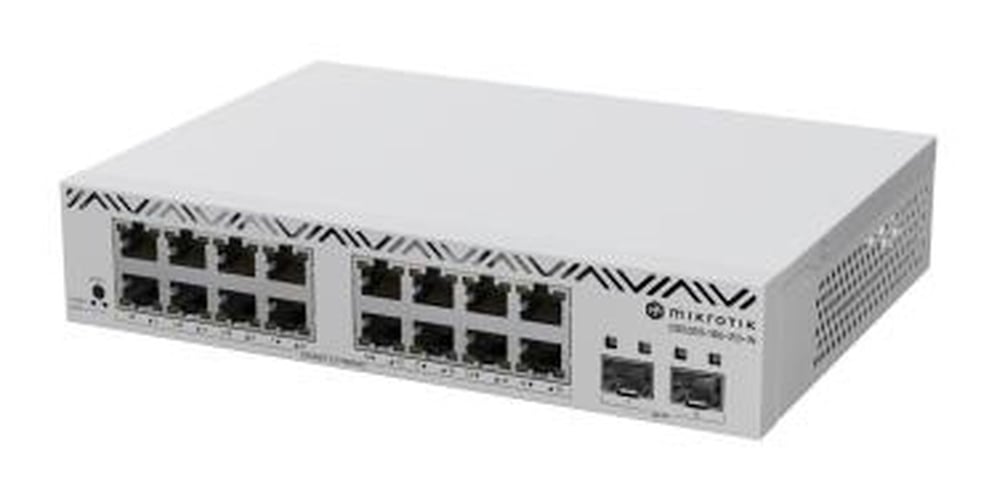 Mikrotik MikroTik CSS318-16G-2S+IN Cloud Smart Switch - 16x Gigabit & 2x 10G SFP+