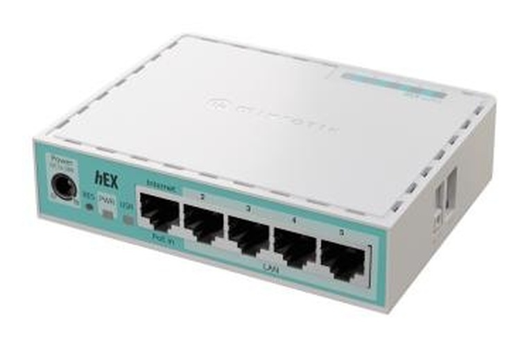 Mikrotik MikroTik hEX E50UG Gigabit Router - 5-Poorts - Dual-Core ARM - 512MB