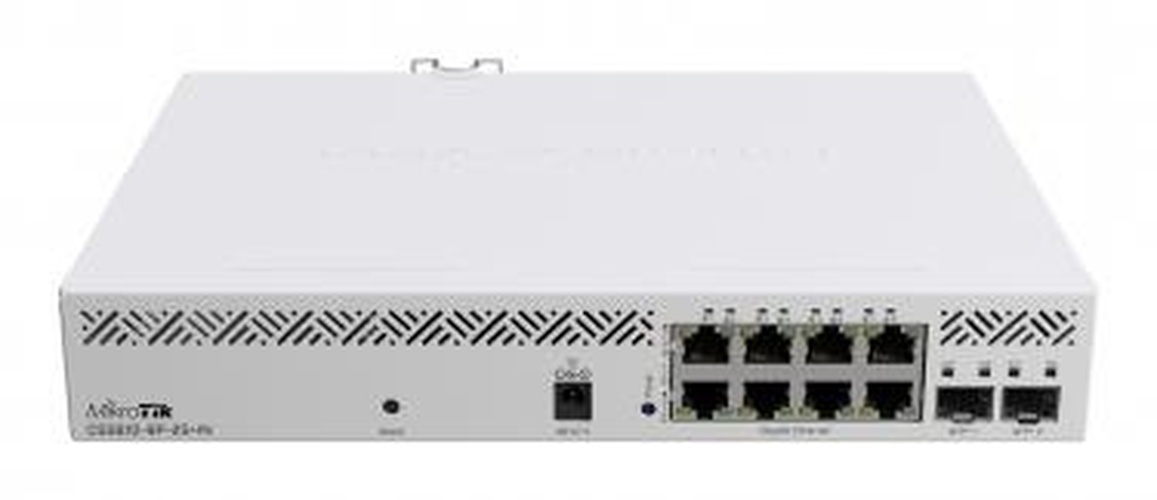Mikrotik MikroTik CSS610-8P-2S+IN Managed Switch - 8x Gigabit PoE+, 2x 10G SFP+, 140W, foto 2 van 4