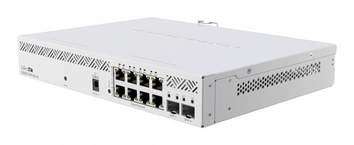 Mikrotik MikroTik CSS610-8P-2S+IN Managed Switch - 8x Gigabit PoE+, 2x 10G SFP+, 140W, foto 4 van 4