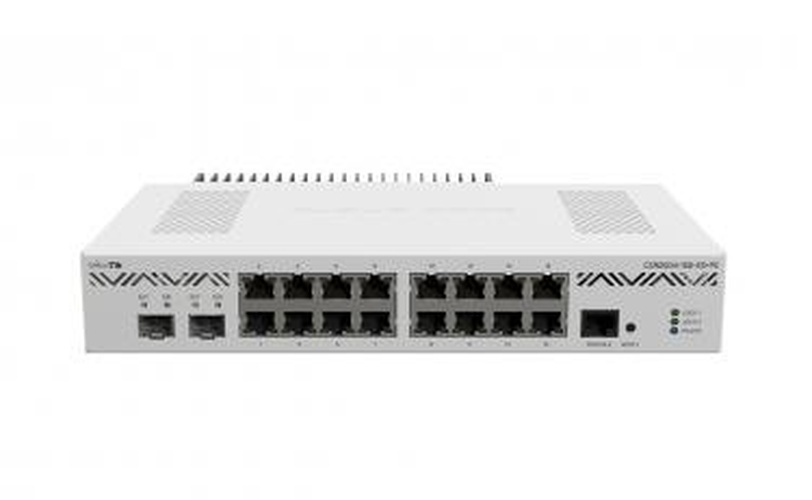 Mikrotik MikroTik CCR2004-16G-2S+ Router (16x GbE, 2x 10G SFP+, Dual PSU)