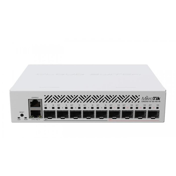 Mikrotik MikroTik CRS310-1G-5S-4S+IN Switch - 4x 10G SFP+ en 5x SFP