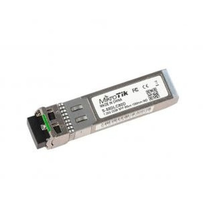 Mikrotik MikroTik S-55DLC80D SFP Module - 1.25G 80km Single Mode Dual LC