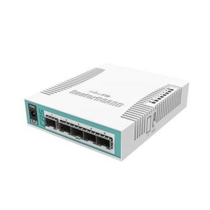 Mikrotik MikroTik CRS106-1C-5S Switch - 5x SFP & 1x Combo Poort - RouterOS L5