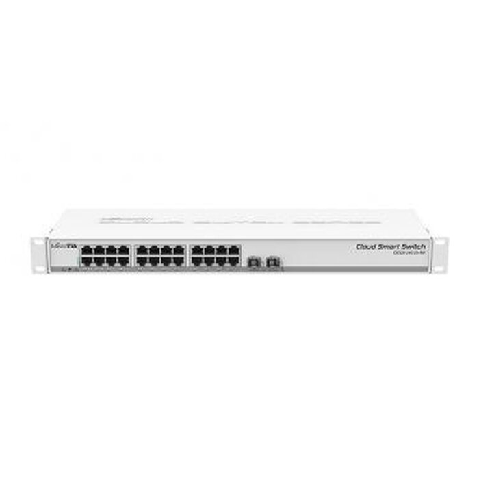 Mikrotik MikroTik CSS326-24G-2S+RM Cloud Smart Switch - 24x Gigabit, 2x 10G SFP+ Rackmount