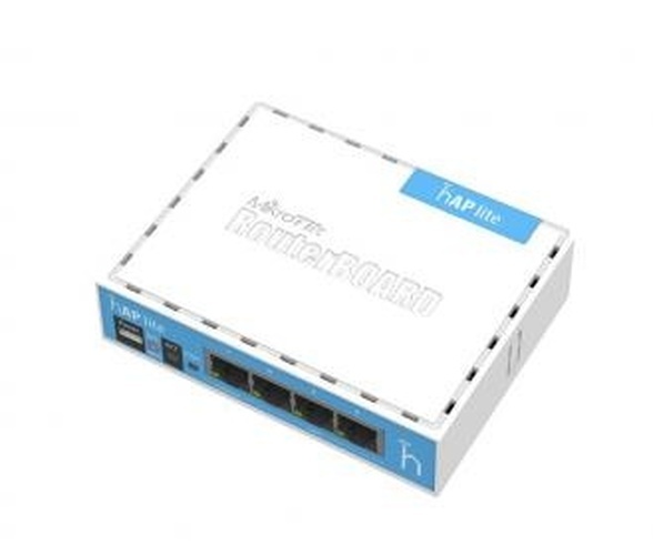 Mikrotik MikroTik hAP lite (RB941-2nD) Router - 2.4GHz WiFi & 4 Poorten