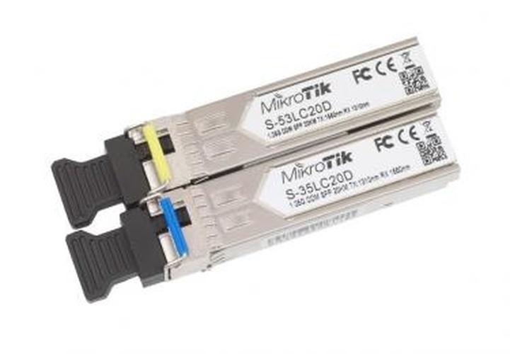 Mikrotik MikroTik S-35/53LC20D SFP Module 1.25G Single-Mode 20km LC