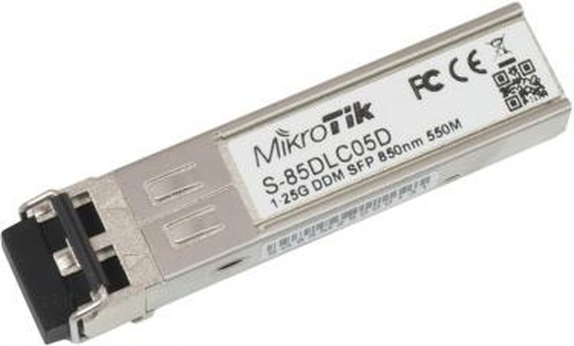 Mikrotik MikroTik S-85DLC05D SFP Module 1.25G Multi-Mode 550m Dual LC