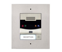 2N 2N IP Solo Inbouw Intercom met HD Camera - Zilver (9155301CF)